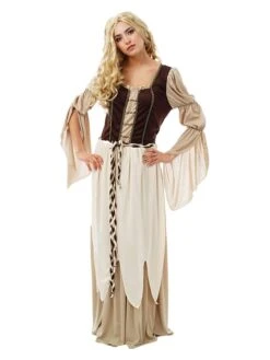 Kostuumjurk "Baroness" Beige