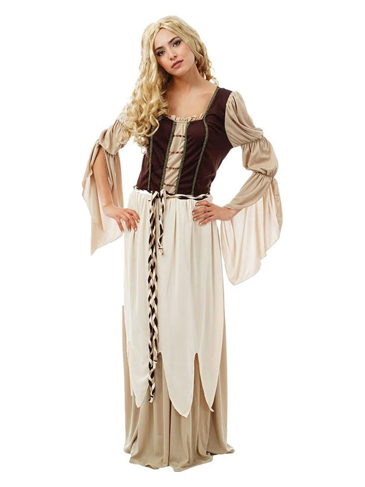 Kostuumjurk "Baroness" Beige 3 Kostuumjurk "Baroness" Beige