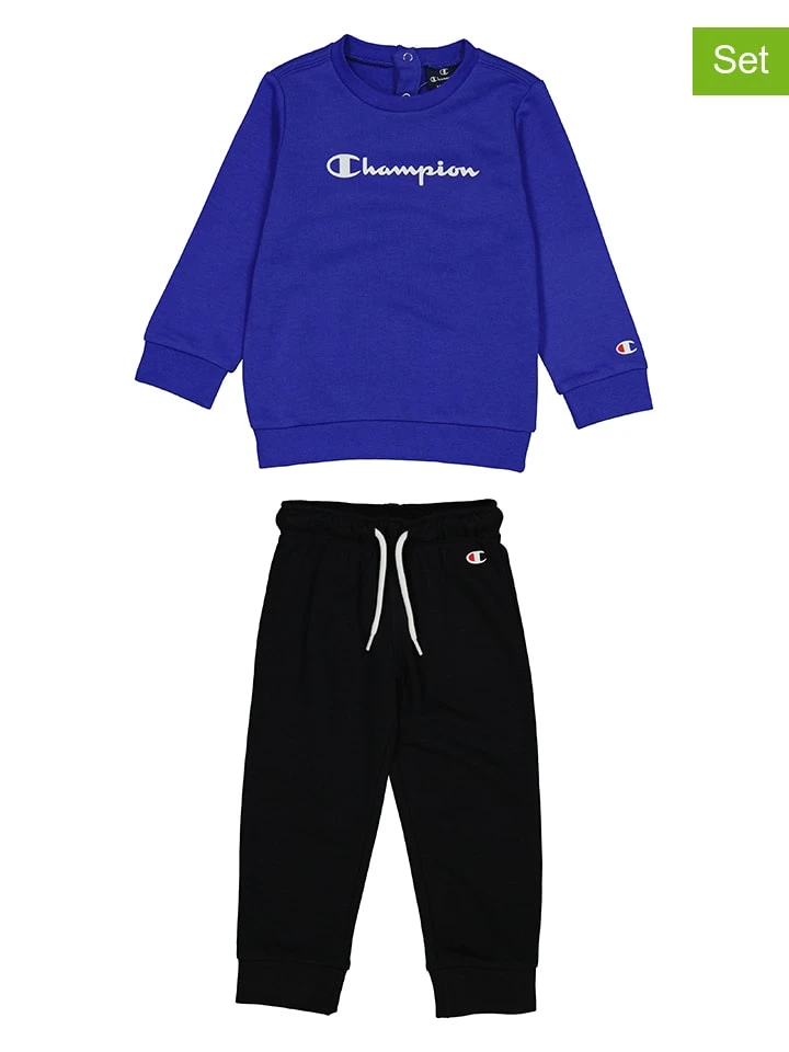 Champion 2-delige Outfit Donkerblauw/zwart 3 Champion 2-delige Outfit Donkerblauw/zwart
