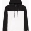 Champion Hoodie Zwart/wit -Gstar Kleding Winkel champion hoodie zwart wit