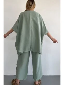 2-delige Outfit Mintgroen -Gstar Kleding Winkel chezalou 2 delige outfit mintgroen 1