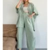 2-delige Outfit Mintgroen -Gstar Kleding Winkel chezalou 2 delige outfit mintgroen