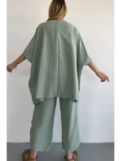 2-delige Outfit Mintgroen -Gstar Kleding Winkel chezalou 2 delige outfit mintgroen 2