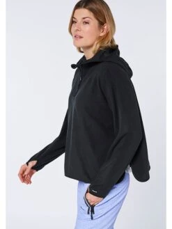 Chiemsee Fleece Trui "Nakoma" Zwart -Gstar Kleding Winkel chiemsee fleece trui nakoma zwart 1