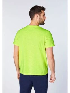 Chiemsee Shirt "Oscar" Limoengroen/meerkleurig -Gstar Kleding Winkel chiemsee shirt oscar limoengroen meerkleurig 1