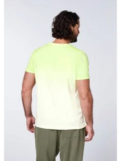 Chiemsee Shirt "Poeto" Lichtgroen/wit -Gstar Kleding Winkel chiemsee shirt poeto lichtgroen wit 1