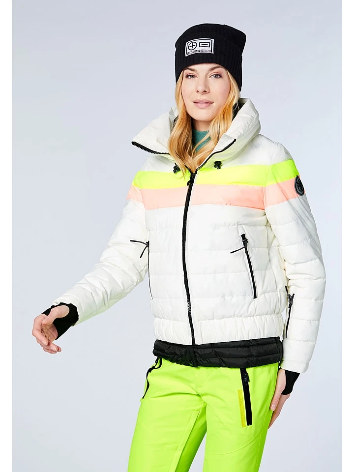 Chiemsee Ski-/snowboardjas "Siguang" Wit 4 Chiemsee Ski-/snowboardjas "Siguang" Wit - Afbeelding 2