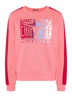 Chiemsee Sweatshirt "Kiana" Roze -Gstar Kleding Winkel chiemsee sweatshirt kiana roze 4
