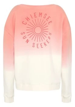 Chiemsee Sweatshirt Koraalrood/wit -Gstar Kleding Winkel chiemsee sweatshirt koraalrood wit 1