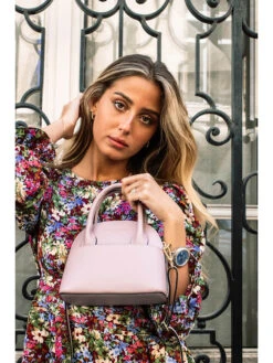 Leren Handtas "Daina" Lichtroze - (B)20 X (H)17 X (D)8,5 Cm -Gstar Kleding Winkel christian laurier leren handtas daina lichtroze b 20 x h 17 x d 8 5 cm 2