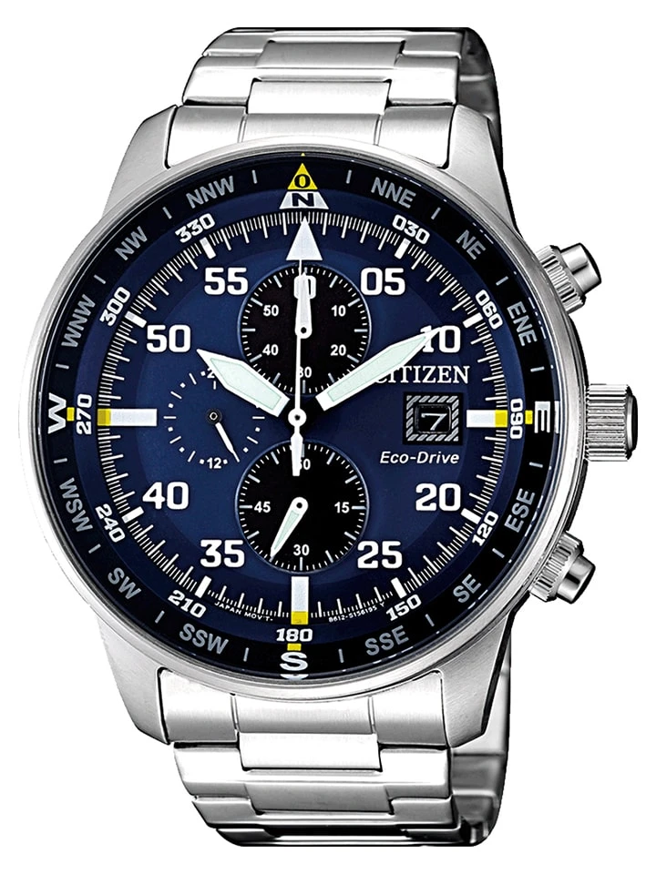 Citizen Chronograaf Zilverkleurig 3 Citizen Chronograaf Zilverkleurig