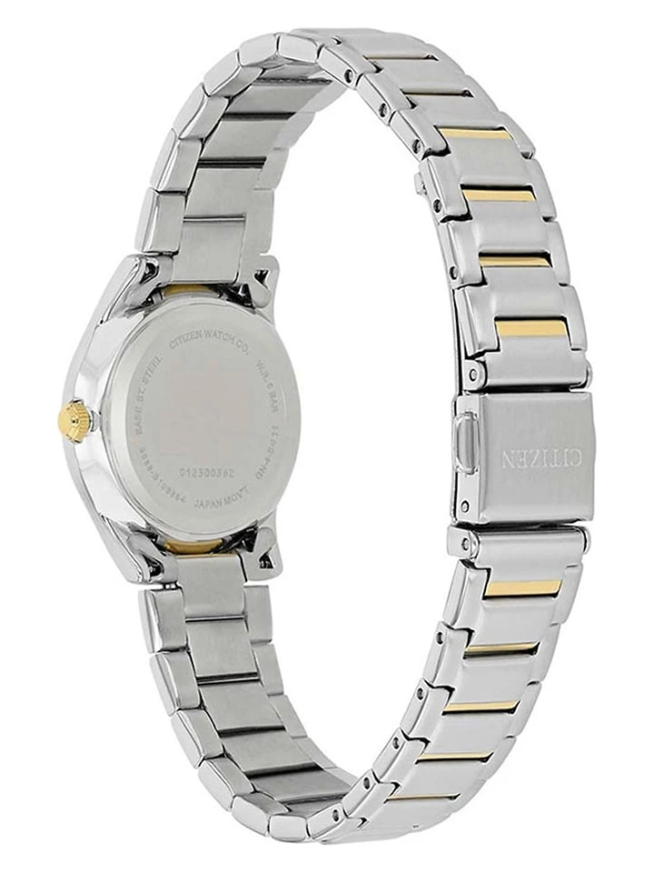 Citizen Kwartshorloge Zilverkleurig/goudkleurig 4 Citizen Kwartshorloge Zilverkleurig/goudkleurig - Afbeelding 2