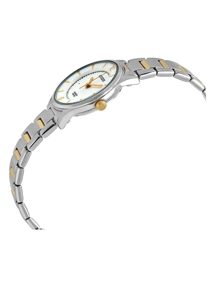 Citizen Kwartshorloge Zilverkleurig/goudkleurig 6 Citizen Kwartshorloge Zilverkleurig/goudkleurig - Afbeelding 4