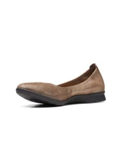 Clarks Leren Ballerina's Lichtbruin -Gstar Kleding Winkel clarks leren ballerinas lichtbruin 5