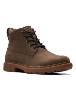 Clarks Leren Boots "Craftdale2MGTX" Bruin -Gstar Kleding Winkel clarks leren boots craftdale2mgtx bruin 1