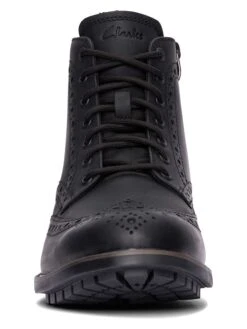 Clarks Leren Boots "Westcombe Limit" Zwart -Gstar Kleding Winkel clarks leren boots westcombe limit zwart 2