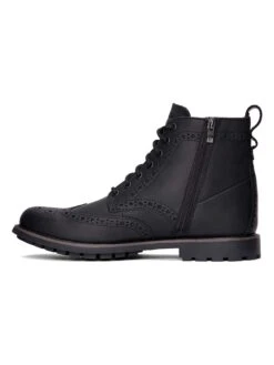 Clarks Leren Boots "Westcombe Limit" Zwart -Gstar Kleding Winkel clarks leren boots westcombe limit zwart 4