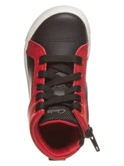 Clarks Leren Sneakers "City Oasis" Rood/zwart -Gstar Kleding Winkel clarks leren sneakers city oasis rood zwart 3