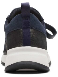 Clarks Leren Sneakers "DashLite Jazz" Donkerblauw/zwart -Gstar Kleding Winkel clarks leren sneakers dashlite jazz donkerblauw zwart 5