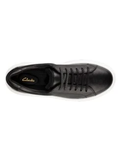 Clarks Leren Sneakers "Hero Lite" Zwart/wit -Gstar Kleding Winkel clarks leren sneakers hero lite zwart wit 5