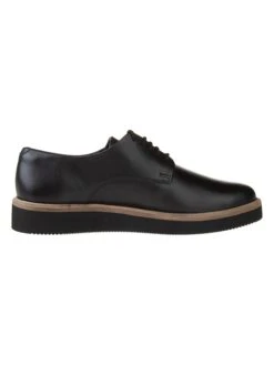 Clarks Leren Veterschoenen "Glickly Derby" Zwart -Gstar Kleding Winkel clarks leren veterschoenen glickly derby zwart 1