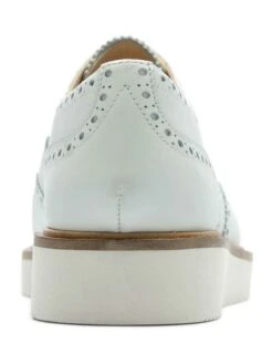 Clarks Leren Veterschoenen Wit -Gstar Kleding Winkel clarks leren veterschoenen wit 5