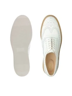 Clarks Leren Veterschoenen Wit -Gstar Kleding Winkel clarks leren veterschoenen wit 6