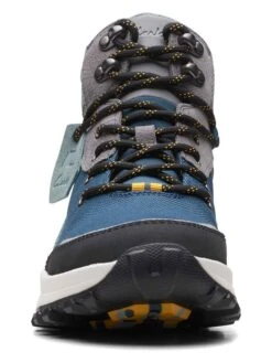 Clarks Leren Wandelboots Grijs/blauw -Gstar Kleding Winkel clarks leren wandelboots grijs blauw 2