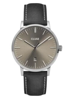 Cluse Kwartshorloge Zwart/zilverkleurig 5 Cluse Kwartshorloge Zwart/zilverkleurig -Gstar Kleding Winkel cluse kwartshorloge zwart zilverkleurig 1