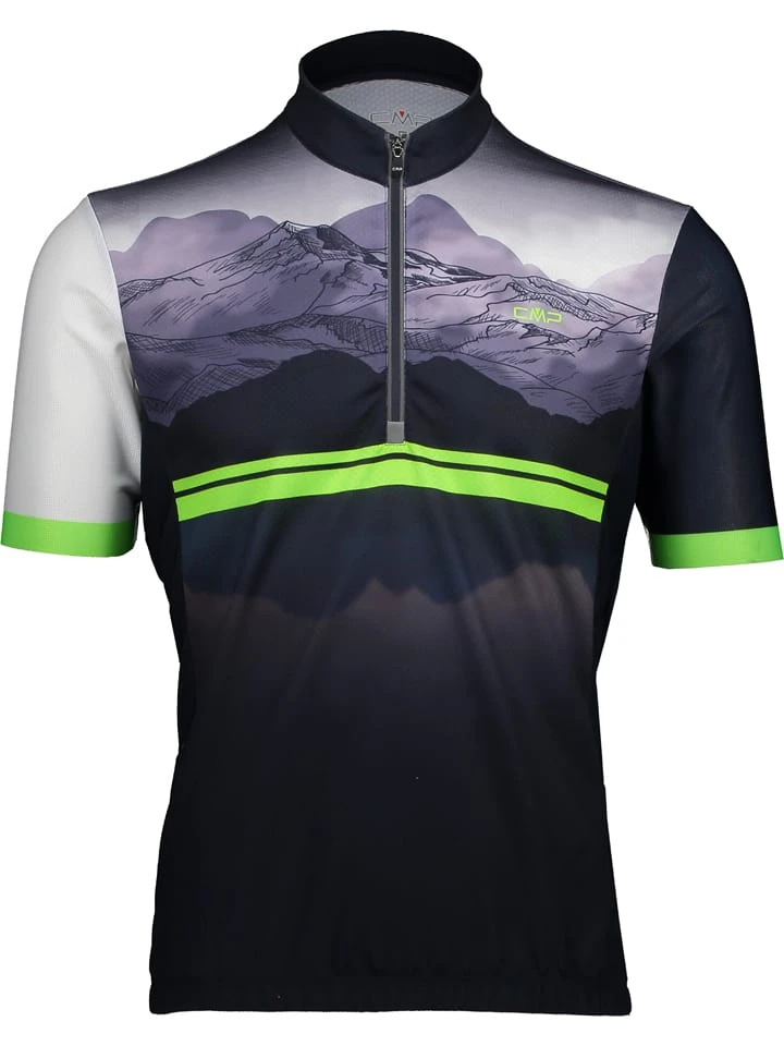 CMP Fietsshirt Zwart/antraciet 3 CMP Fietsshirt Zwart/antraciet