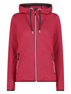 CMP Fleece Jas Rood