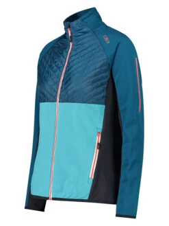 CMP Hybride Jas Petrol/turquoise -Gstar Kleding Winkel cmp hybride jas petrol turquoise 2