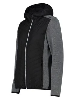 CMP Hybride Jas Zwart/grijs -Gstar Kleding Winkel cmp hybride jas zwart grijs 2