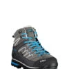 CMP Leren Trekkingboots "Moon" Grijs/blauw/zwart -Gstar Kleding Winkel cmp leren trekkingboots moon grijs blauw zwart