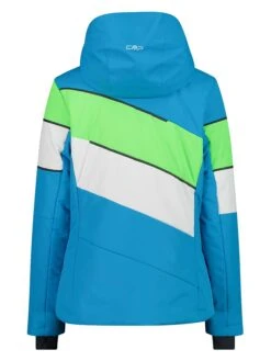 CMP Ski-/snowboardjas Blauw/groen/wit -Gstar Kleding Winkel cmp ski snowboardjas blauw groen wit 1