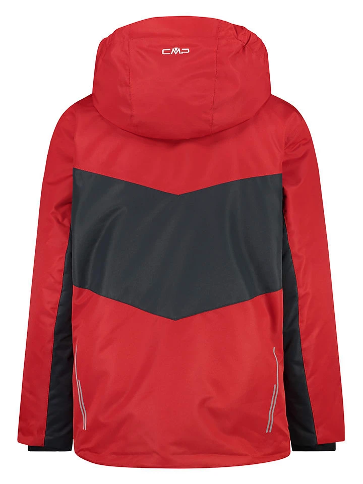 CMP Ski-/snowboardjas Rood/zwart 4 CMP Ski-/snowboardjas Rood/zwart - Afbeelding 2