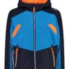 CMP Ski-/snowboardjas Zwart/blauw