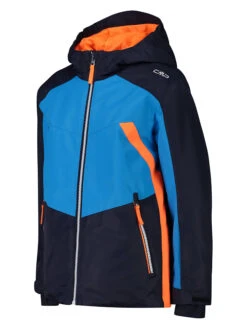 CMP Ski-/snowboardjas Zwart/blauw -Gstar Kleding Winkel cmp ski snowboardjas zwart blauw 2