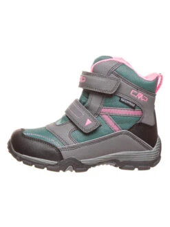 CMP Winterboots Grijs/groen/roze