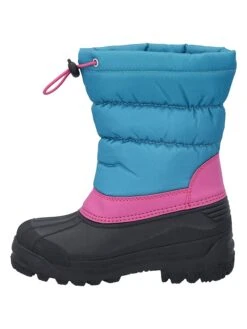 CMP Winterlaarzen "Snowflow" Blauw/roze -Gstar Kleding Winkel cmp winterlaarzen snowflow blauw roze 1