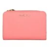 Coccinelle Leren Portemonnee Lichtroze - (B)13 X (H)9 Cm