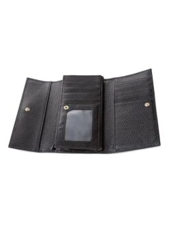 Coccinelle Leren Portemonnee Zwart - (B)18 X (H)9,5 X (D)2 Cm -Gstar Kleding Winkel coccinelle leren portemonnee zwart b 18 x h 9 5 x d 2 cm 2