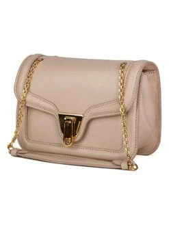 Coccinelle Leren Schoudertas Beige - (B)18 X (H)12,5 X (D)7,5 Cm -Gstar Kleding Winkel coccinelle leren schoudertas beige b 18 x h 12 5 x d 7 5 cm 1