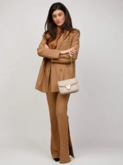 Coccinelle Leren Schoudertas Beige - (B)18 X (H)12,5 X (D)7,5 Cm -Gstar Kleding Winkel coccinelle leren schoudertas beige b 18 x h 12 5 x d 7 5 cm 4