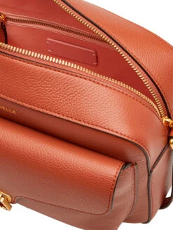 Coccinelle Leren Schoudertas Lichtbruin - (B)26 X (H)20 X (D)8,5 Cm -Gstar Kleding Winkel coccinelle leren schoudertas lichtbruin b 26 x h 20 x d 8 5 cm 2