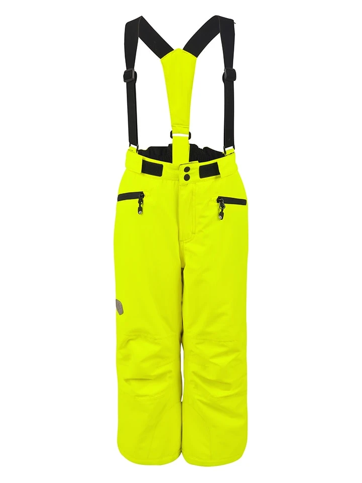 Color Kids Ski-/snowboardbroek Neongeel 3 Color Kids Ski-/snowboardbroek Neongeel
