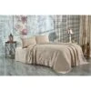 Bedsprei "Lotus" Beige -Gstar Kleding Winkel colorful cotton bedsprei lotus beige