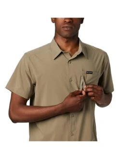 Columbia Functionele Blouse "Triple Canyon" Lichtbruin -Gstar Kleding Winkel columbia functionele blouse triple canyon lichtbruin 3