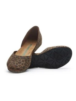 Leren Ballerina's Bruin/zwart -Gstar Kleding Winkel comfortfusse leren ballerinas bruin zwart 3