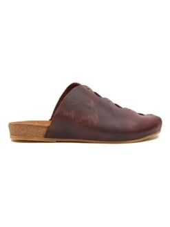 Leren Clogs Bruin -Gstar Kleding Winkel comfortfusse leren clogs bruin 2
